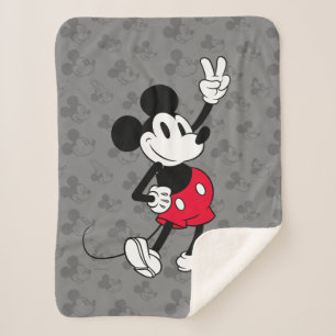 Classic Mickey Mouse   Cool Beyond Years Sherpa Blanket