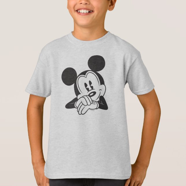 Classic Mickey Mouse | Cute Portrait T-Shirt (Front)