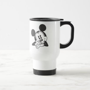 Classic Mickey Mouse Cute Portrait Travel Mug