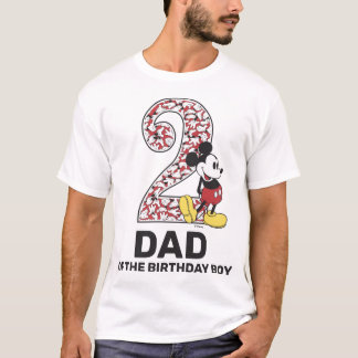 Classic Mickey Mouse | Dad of the Birthday Boy T-Shirt