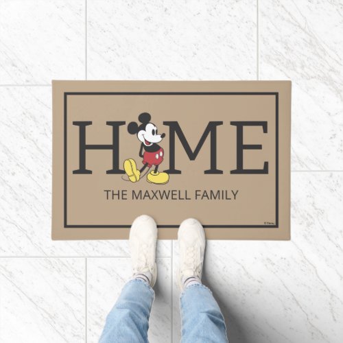 Classic Mickey Mouse Doormat