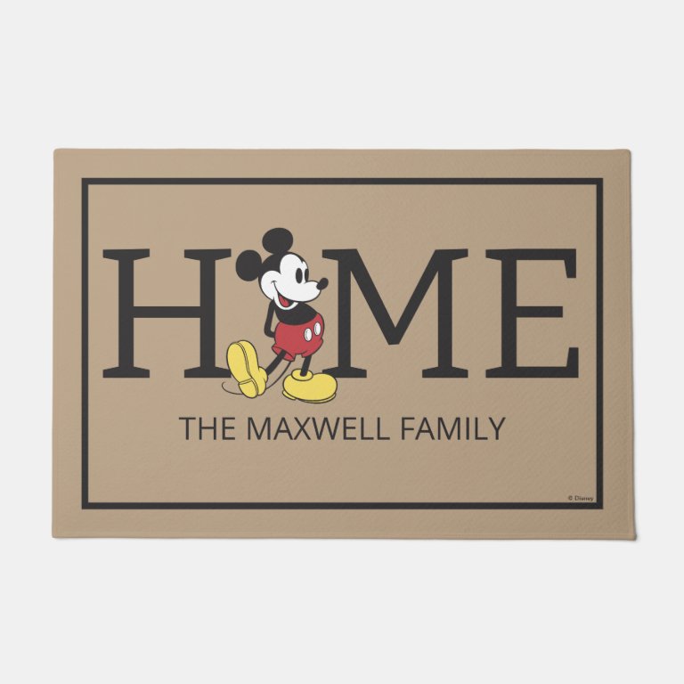 Classic Mickey Mouse Doormat