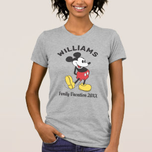 Classic Mickey Mouse   Family Vacation T-Shirt