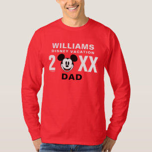 Classic Mickey Mouse   Family Vacation T-Shirt