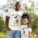 Classic Mickey Mouse | Family Vacation T-Shirt<br><div class="desc">Going on a Family Vacation? Personalize this classic Mickey Mouse shirt for the whole family with your name and year!</div>