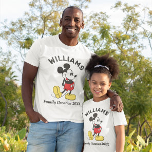 Classic Mickey Mouse | Family Vacation T-Shirt