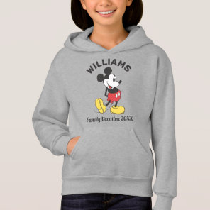 Classic Mickey Mouse | Family Vacation T-Shirt Hoodie