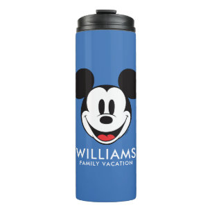Classic Mickey Mouse Family Vacation Thermal Tumbler