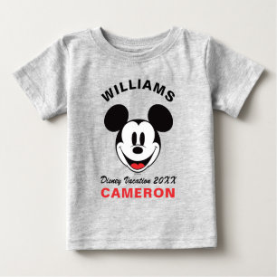 Classic Mickey Mouse - Family Vacation & Year Baby T-Shirt