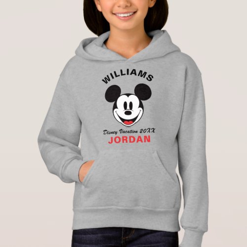 Classic Mickey Mouse _ Family Vacation  Year Hoodie