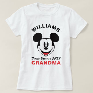Classic Mickey Mouse - Family Vacation & Year T-Shirt