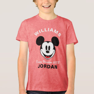 Classic Mickey Mouse - Family Vacation & Year Tri-Blend Shirt