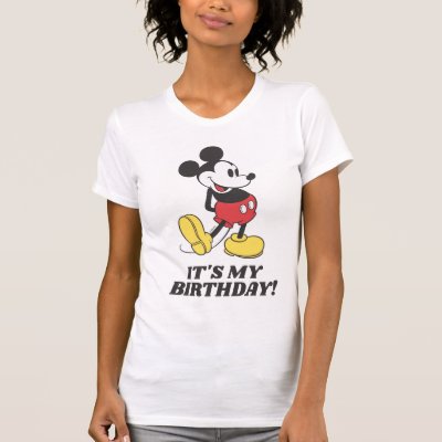 Classic Mickey Mouse | It&#39;s My Birthday T-Shirt