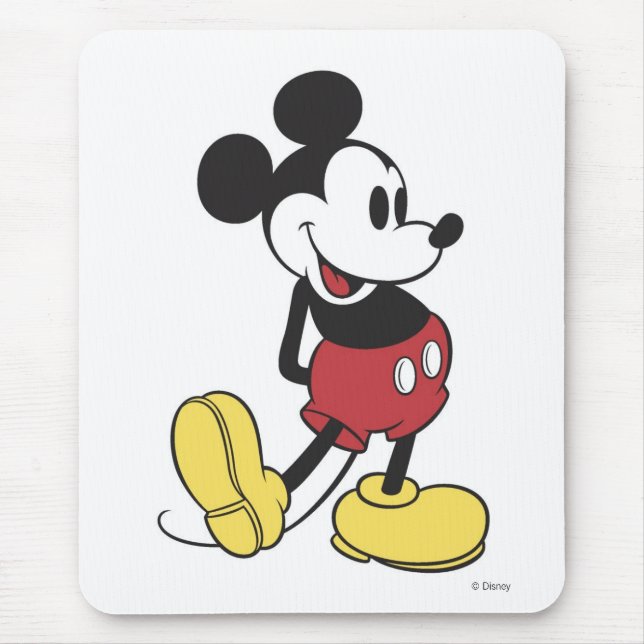 Classic Mickey Mouse Mouse Pad (Front)