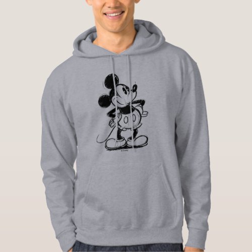 Classic Mickey Mouse Sketch Hoodie