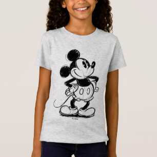 Classic Mickey Mouse Sketch T-Shirt