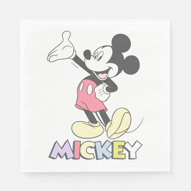 Classic Mickey Napkins (Front)