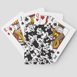 Classic Mickey Pattern Playing Cards