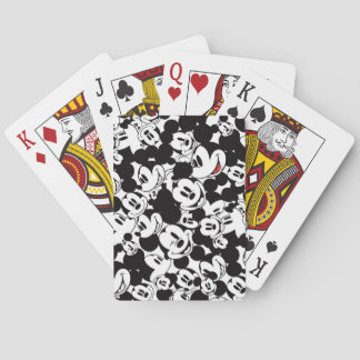 Classic Mickey Pattern Playing Cards