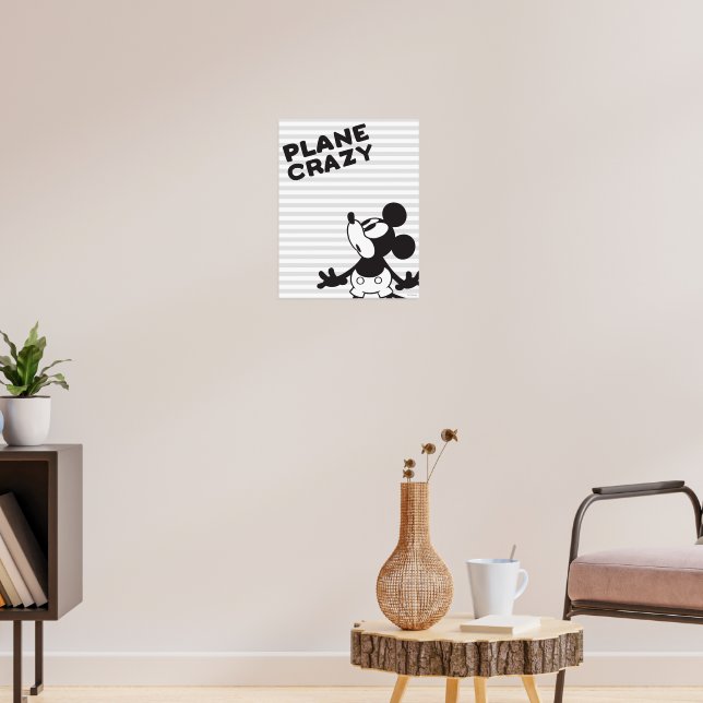 Classic Mickey | Plane Crazy Poster | Zazzle