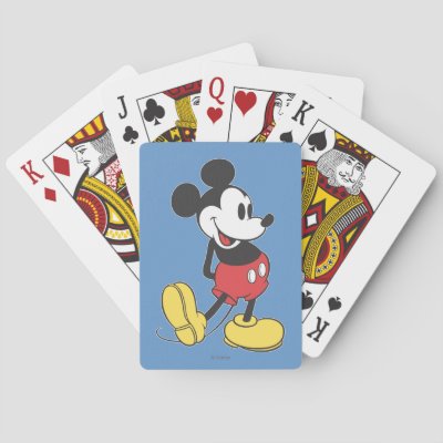 Classic Mickey Playing Cards