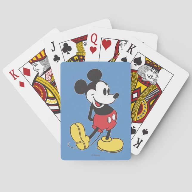 Classic Mickey Playing Cards (Back)