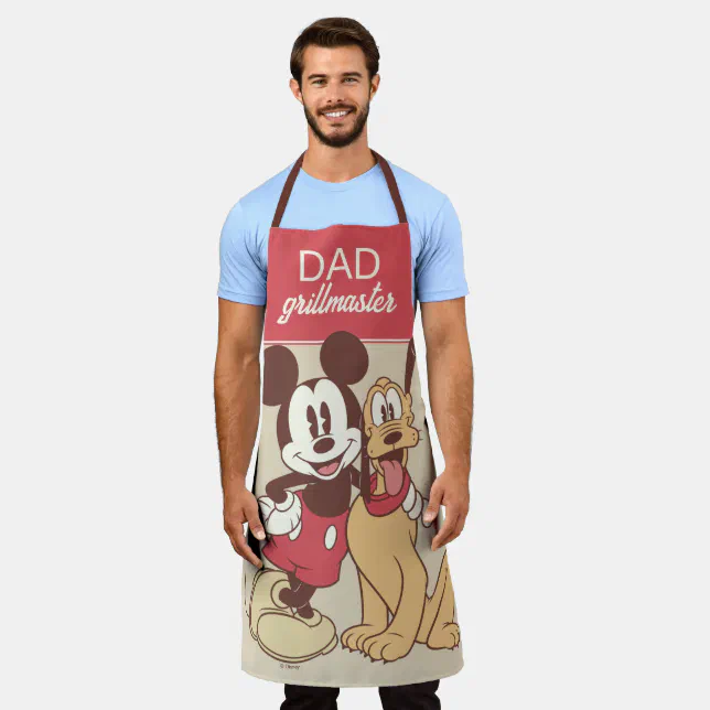 Classic Mickey & Pluto Apron
