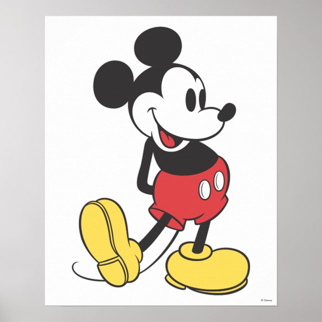 Classic Mickey Poster (Front)
