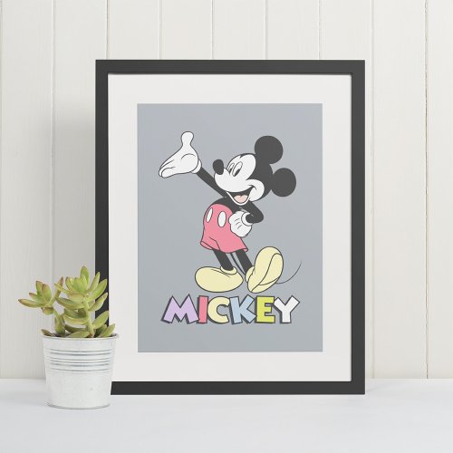 Classic Mickey Poster