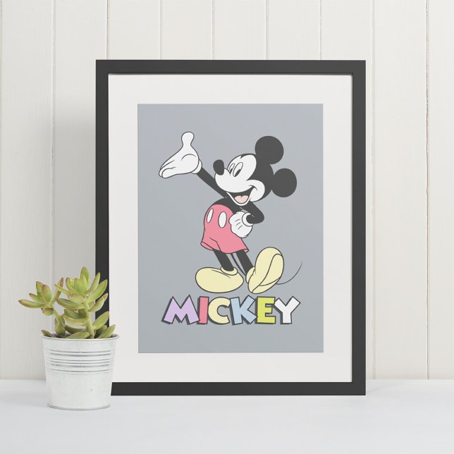 Classic Mickey Poster (Creator Uploaded)