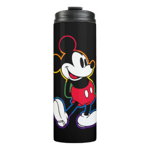 Classic Mickey Rainbow Outline Thermal Tumbler