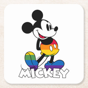 Vintage mickey mouse retro coasters - TenStickers