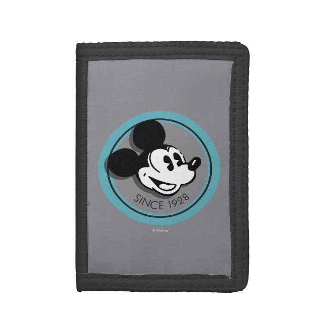 Classic Mickey Since 1928 Trifold Wallet (Front Vertical)