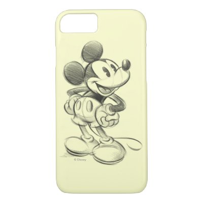 Classic Mickey | Sketch iPhone 8/7 Case