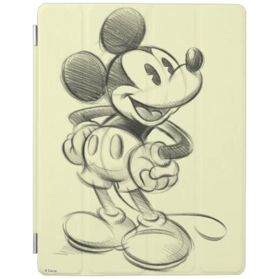 Classic Mickey | Sketch iPad Smart Cover