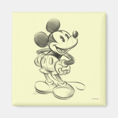 Classic Mickey | Sketch Magnet