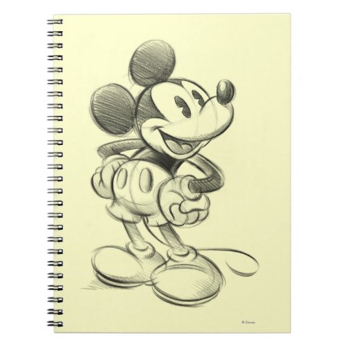 Classic Mickey  Sketch Notebook