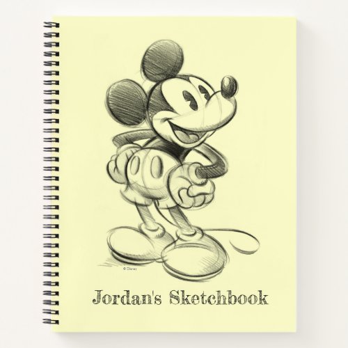 Classic Mickey  Sketch Notebook