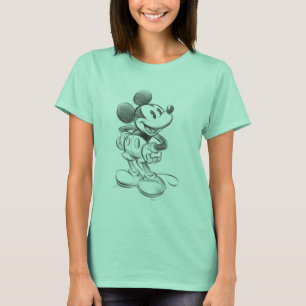 Classic Mickey   Sketch T-Shirt