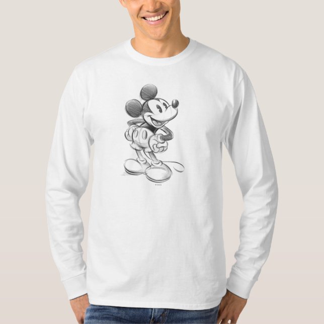 Classic Mickey | Sketch T-Shirt (Front)