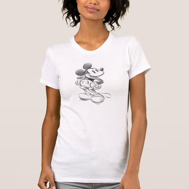 Classic Mickey | Sketch T-Shirt (Front)