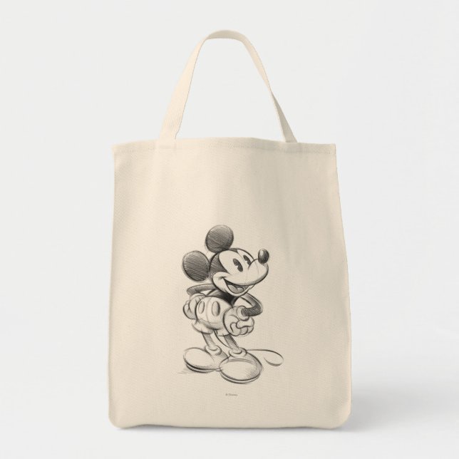 Classic Mickey | Sketch Tote Bag (Front)