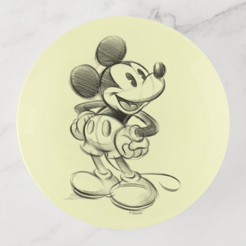 Classic Mickey  Sketch Trinket Tray