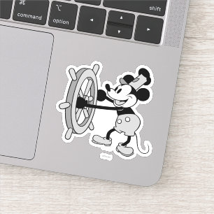 Classic Mickey   Steamboat Willie 2 Sticker