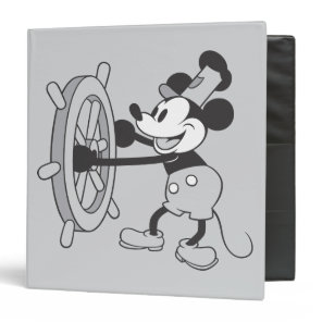 Classic Mickey | Steamboat Willie 3 Ring Binder