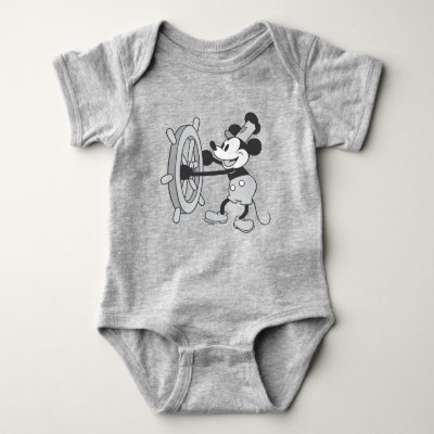 Classic Mickey | Steamboat Willie Baby Bodysuit