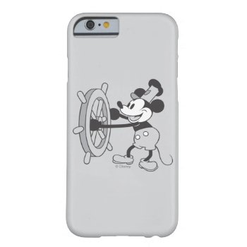 Classic Mickey | Steamboat Willie Barely There Iphone 6 Case by MickeyAndFriends at Zazzle