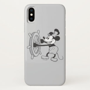 Classic Mickey   Steamboat Willie iPhone X Case