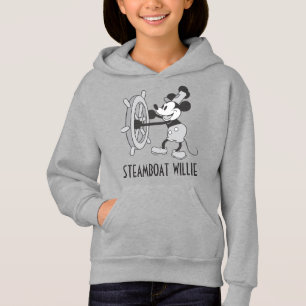 Classic Mickey Steamboat Willie Hoodie