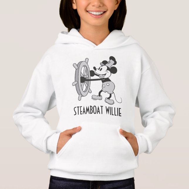 Classic Mickey | Steamboat Willie Hoodie (Front)
